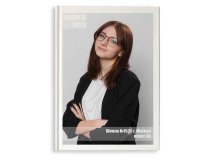 Выпускной альбом для 4 9 11 класса в стиле Минимализм